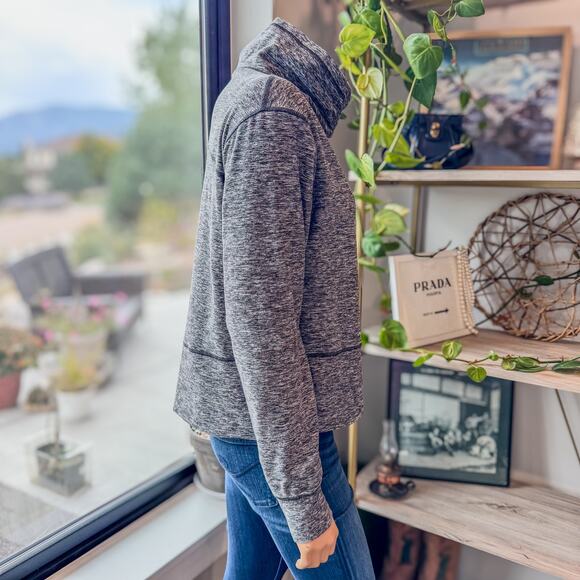 Lululemon Ready To Rulu Fleece Boxy Cowl Neck Pullover w/ Pocket Women's 6 - Picture 6 of 9